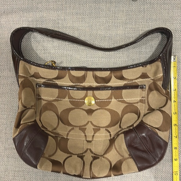 Coach signature khaki Ergo hobo shoulder bag - Picture 7 of 7